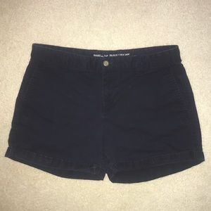 Khakis by GAP Navy Girlfriend 4 Inch Short (Sz 8)